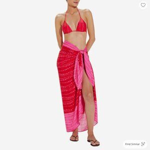ViX Malika Printed Sarong Cover Up